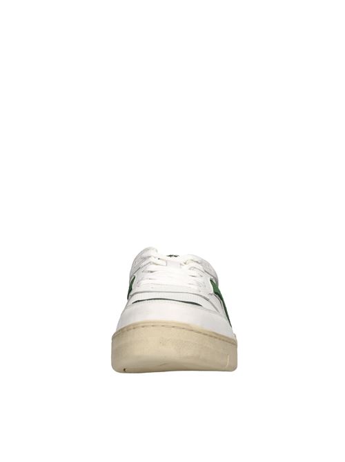Sneakers in pelle DIADORA HERITAGE | B.560 USED UBIANCO-FOGLIAGE